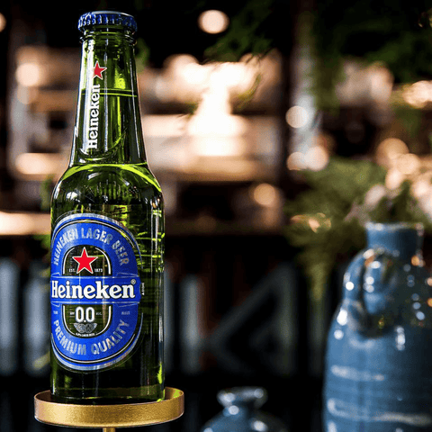 Heineken 0.0 Non Alcoholic Beer (6 pack bottles) - bardelia