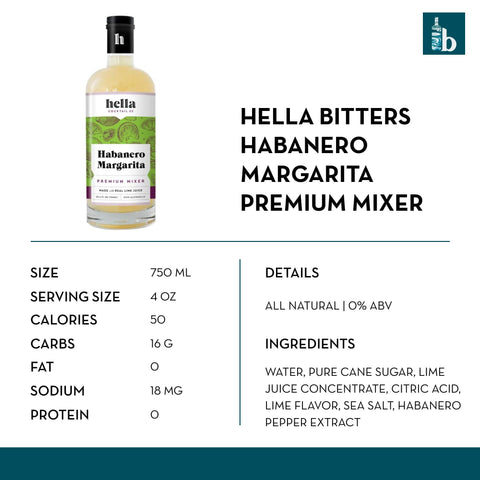 Hella Non-Alcoholic Habanero Margarita - bardelia
