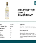 Hill Street Vin (Zero) Chardonnay - bardelia