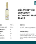 Hill Street Vin (Zero) Non-Alcoholic Brut Blanc - bardelia