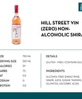 Hill Street Vin (Zero) Non-Alcoholic Shiraz - bardelia