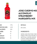 Jose Cuervo Non-Alcoholic Strawberry Margarita Mix - bardelia