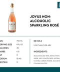 Joyus Non-Alcoholic Sparkling Rosé - bardelia