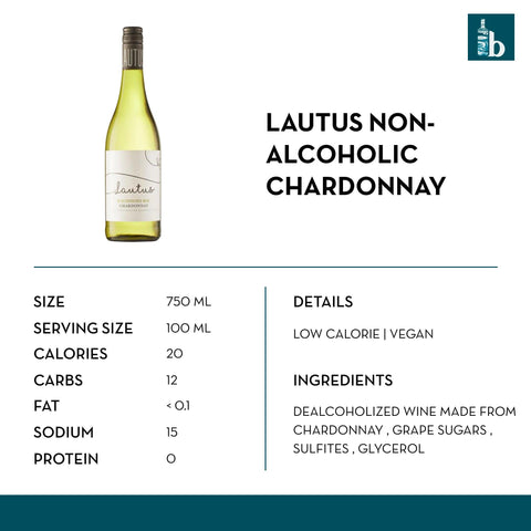Lautus Non-Alcoholic Chardonnay - bardelia