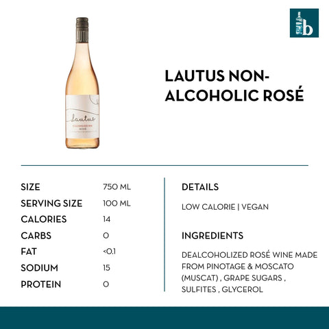 Lautus Non-Alcoholic Rosé - bardelia
