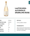 Lautus Non-Alcoholic Sparkling Rose - bardelia