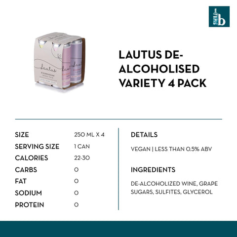 Lautus Variety 4 Pack Cans - bardelia
