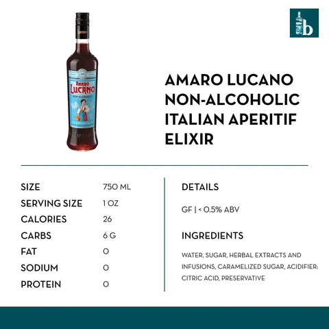 Lucano Non-Alcoholic Amaro - bardelia