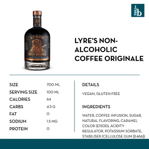 Lyre's Coffee Originale Spirit - bardelia