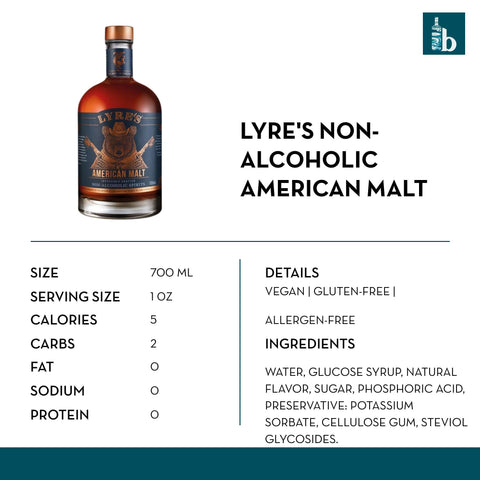 Lyre's Non-Alcoholic American Malt - bardelia