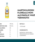 Martini & Rossi Floreale Non-Alcoholic Aperitivo - bardelia