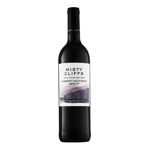 Misty Cliffs Non-Alcoholic Cabernet Sauvignon Merlot - bardelia