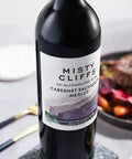 Misty Cliffs Non-Alcoholic Cabernet Sauvignon Merlot - bardelia