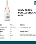 Misty Cliffs Non-Alcoholic Rosé - bardelia