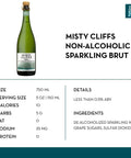 Misty Cliffs Non-Alcoholic Sparkling Brut - bardelia