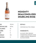 Noughty Dealcoholized Sparkling Rosé - bardelia