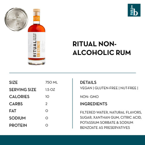 Ritual Non-Alcoholic Rum - bardelia