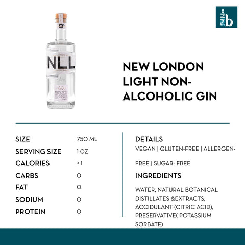 Salcombe New London Light Non-Alcoholic Gin - bardelia