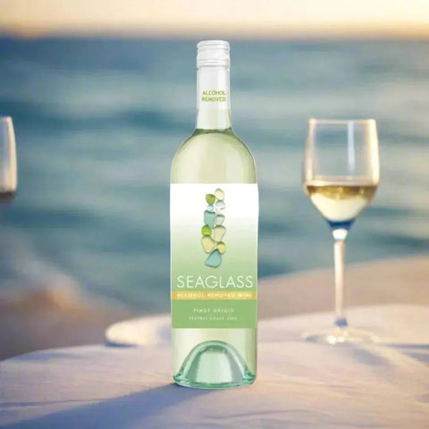 Seaglass Non-Alcoholic Pinot Grigio Wine - bardelia