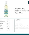 Seaglass Non-Alcoholic Sauvignon Blanc Wine - bardelia