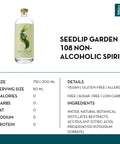 Seedlip Garden 108 Non-Alcoholic Spirit - bardelia