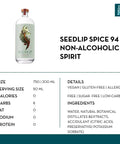 Seedlip Spice 94 Non-Alcoholic Spirit - bardelia