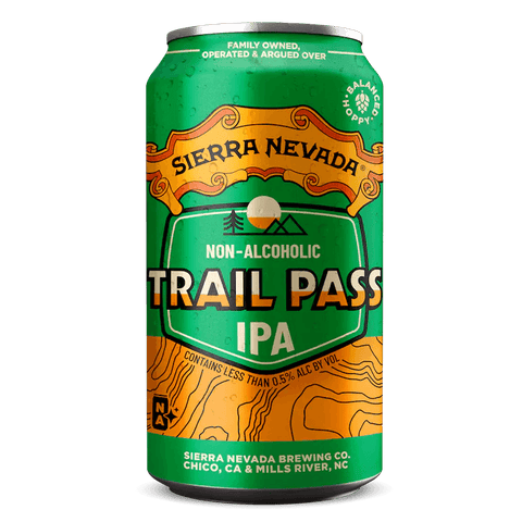 Sierra Nevada Non-Alcoholic IPA Trail Pass - bardelia