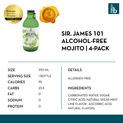 Sir. James 101 Alcohol-Free Mojito - bardelia