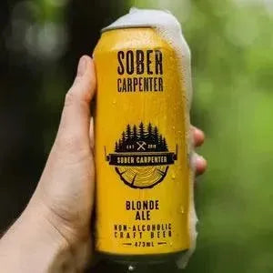 Sober Carpenter Non-Alcoholic Blonde Ale Beer - bardelia