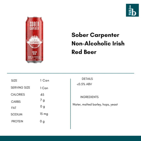 Sober Carpenter Non-Alcoholic Irish Red Beer - bardelia