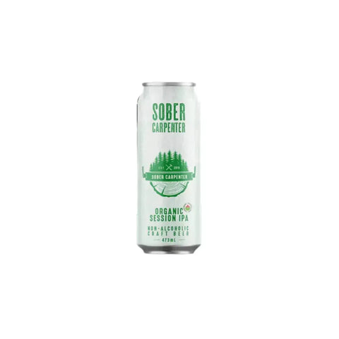 Sober Carpenter Non-Alcoholic Organic Session IPA Beer - bardelia