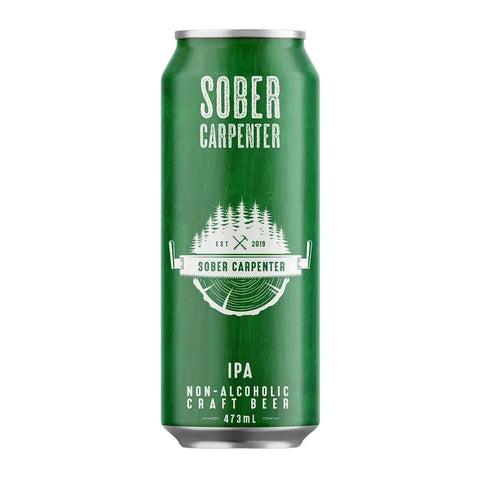 Sober Carpenter Non-Alcoholic West Coast IPA Beer - bardelia