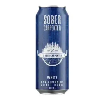 Sober Carpenter Non-Alcoholic White Beer - bardelia