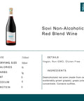 Sovi Non-Alcoholic Red Blend Wine - bardelia