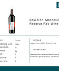 Sovi Non-Alcoholic Reserve Red Wine - bardelia