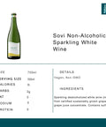 Sovi Non-Alcoholic Sparkling White Wine - bardelia