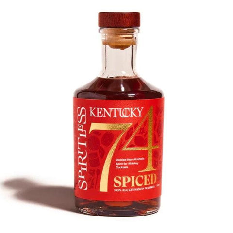 Spiritless Kentucky 74 Spiced Non-Alcoholic Bourbon - bardelia