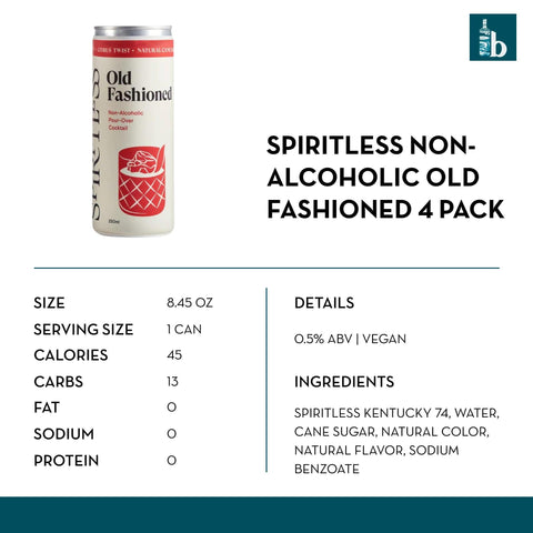 Spiritless Non-Alcoholic Old Fashioned Pour Over - bardelia