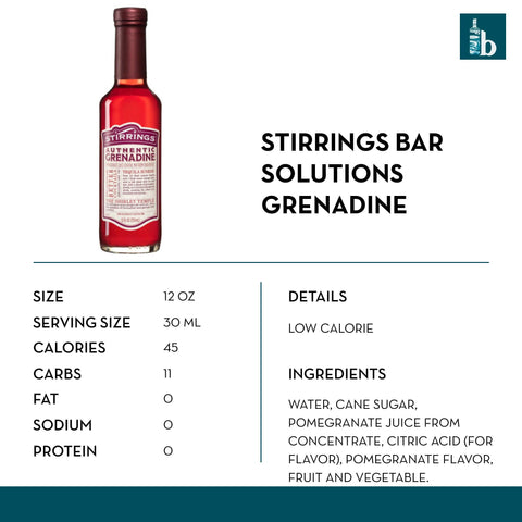 Stirrings Bar Solutions Grenadine - bardelia