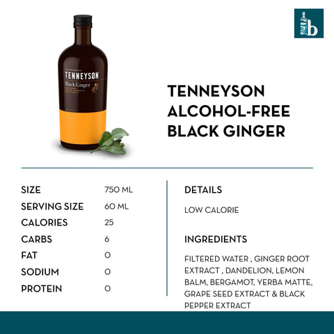 Tenneyson Alcohol-Free Black Ginger - bardelia