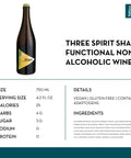 Three Spirit Non-Alcoholic Blurred Vines Sharp Wine - bardelia