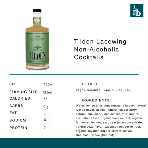 Tilden Lacewing Non-Alcoholic Cocktails - bardelia