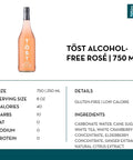 TÖST Alcohol-Free Rosé - bardelia