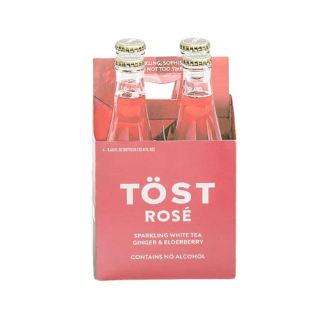Töst Non-Alcoholic Sparkling Rosé (4 Pack) - bardelia