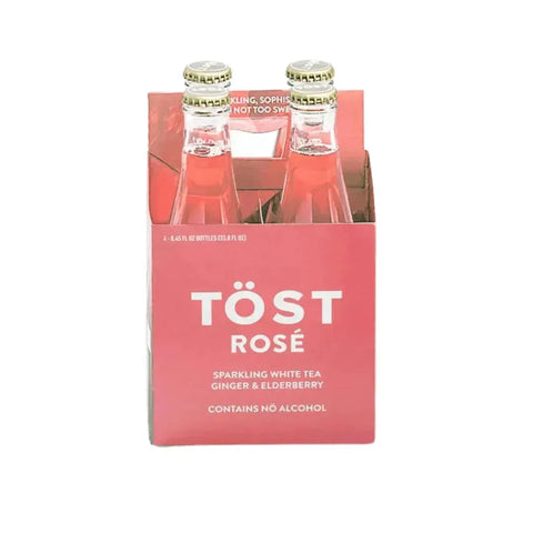 Töst Non-Alcoholic Sparkling Rosé (4 Pack) - bardelia