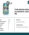 Two Roads Non-Alcoholic Juicy IPA (6 pack) - bardelia