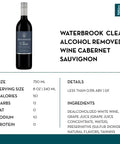 Waterbrook Non-Alcoholic Cabernet Sauvignon - bardelia