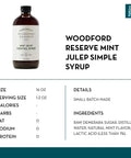 Woodford Reserve Mint Julep Simple Syrup - bardelia