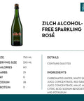 Zilch Alcohol-Free Sparkling Rosé - bardelia